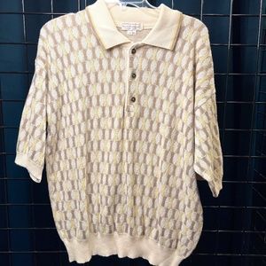 Vintage Norm Thompson Knitted Polo